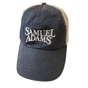 Samuel‎ Adams Beer Mens Trucker Baseball Hat Cap Strapback Adjustable Embroidery